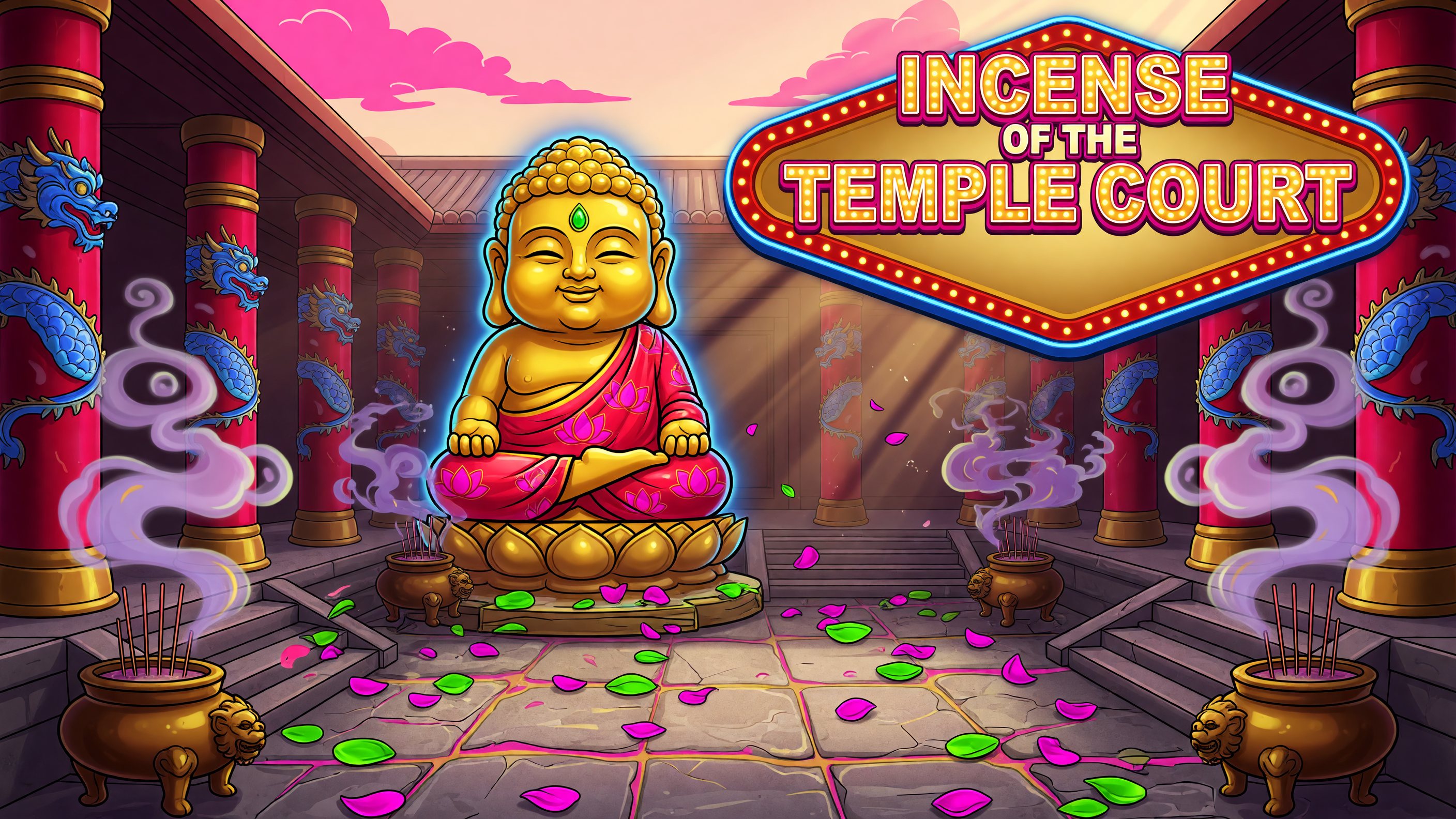 Incense Of The Temple Court themed reef game art