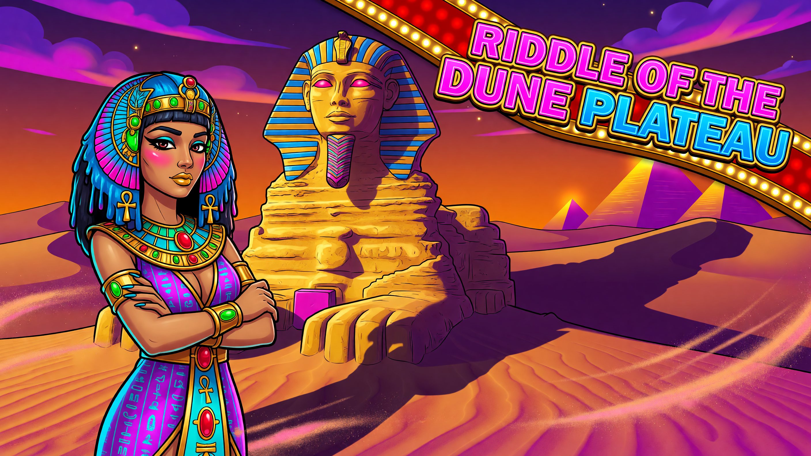 Riddle Of The Dune Plateau themed reef game art